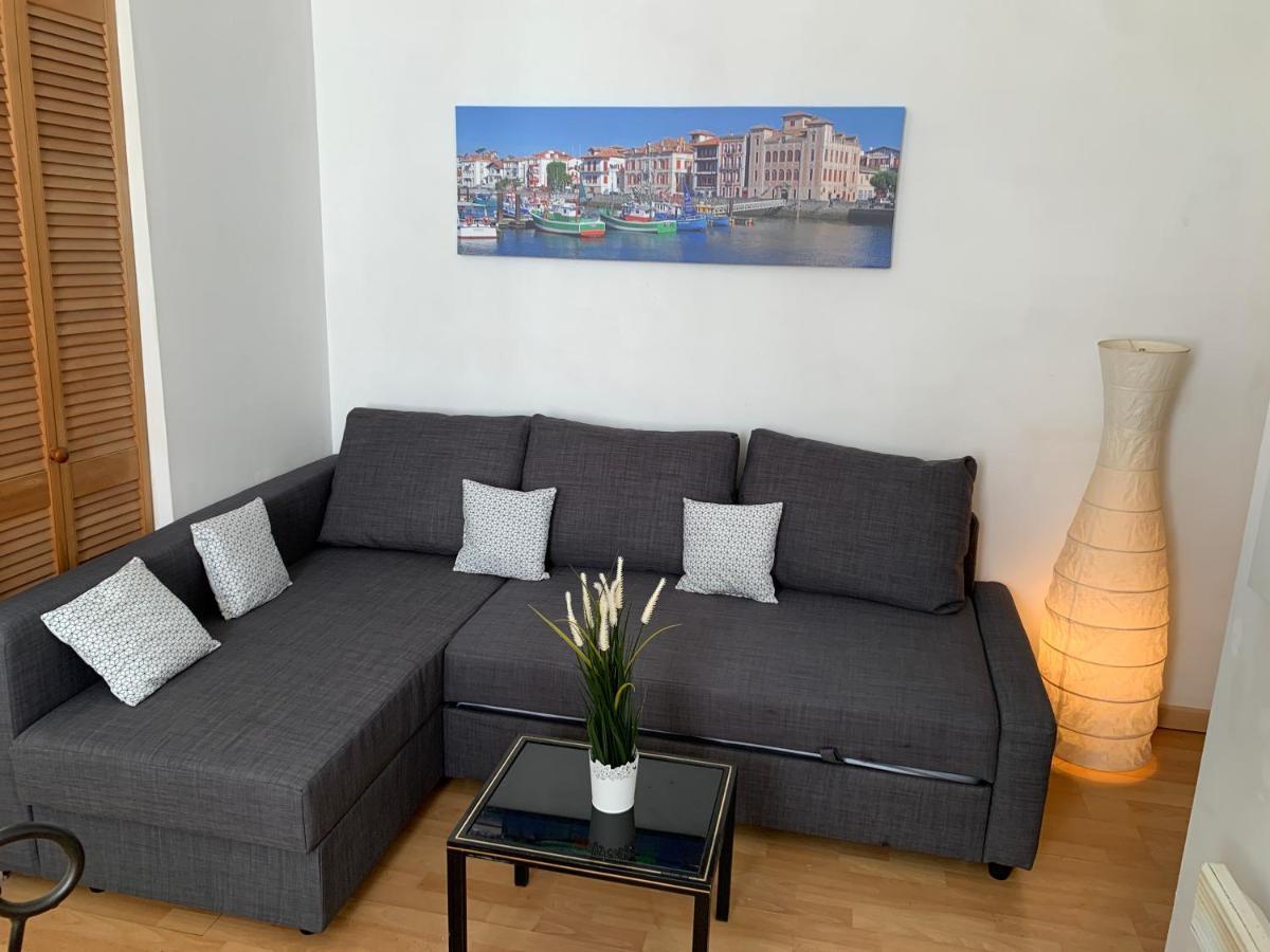 Biarritz Centre, Pres Avenue De Verdun, Cosy Apt 2 Pieces , Salon , Chambre Separe, Rue Tres Calme A 10 Minutes A Pied De La Grande Plage Exteriér fotografie